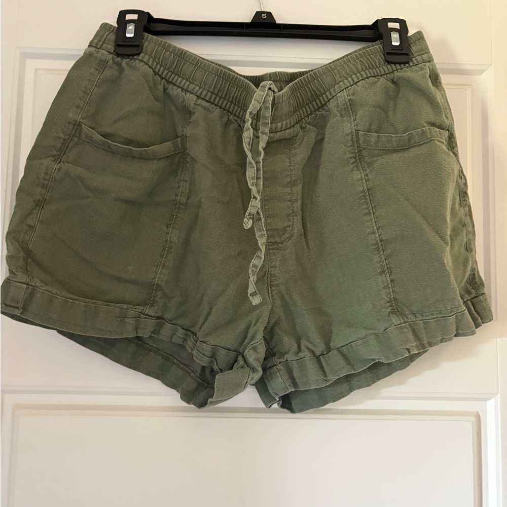 Linen short bundle -6 pairs of Old Navy linen shorts + 1 linen cropped pant